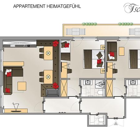 Chalet Tschallener Ried im Oberinntal Ngoại thất bức ảnh